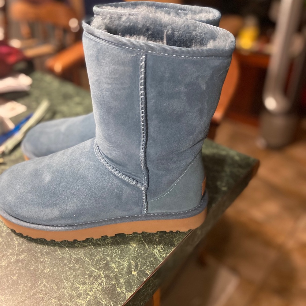 Blue UGG boots size 8